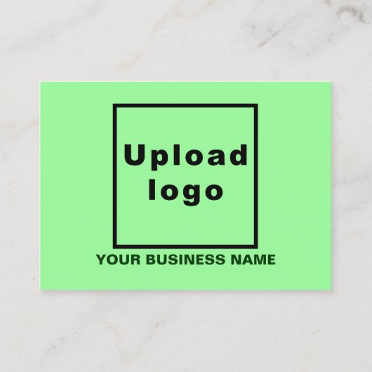 ビジネス感謝ライトグリーン割引カード 割引カード (裏面)