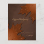 ビジネス感謝状はがき/ビジネス顧客 シーズンポストカード (正面)