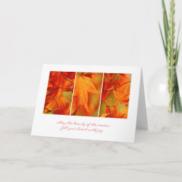 ビジネス感謝祭 シーズンカード