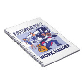 ビジネス成功の鍵の引用 ノートブック (右側)