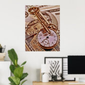 ビジネス成功 ポスター (ホームオフィス)