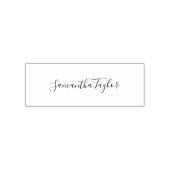 ビジネス所有者の署名の筆記体スクリプト名 セルフインキングスタンプ (デザイン)