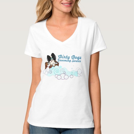 ビジネス掲示板のTシャツ Tシャツ (正面)