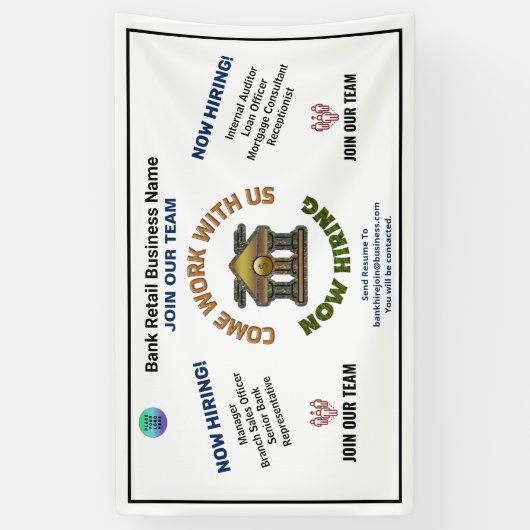 ビジネス救済ロゴ募集カスタム 横断幕 (縦)