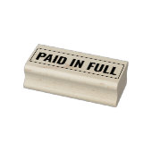 ビジネス文字のテンプレート縁どでフルペイド ラバースタンプ (スタンプ)