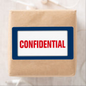 ビジネス機密のラベル(大きい) ラベル (インサイチュ)