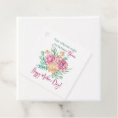 ビジネス母の日開花紹介フラワーギフト フェイバータグ (インサイチュ)