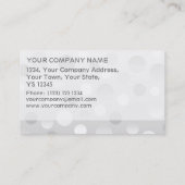 ビジネス澄んカードテンプレートの設定 名刺 (裏面)