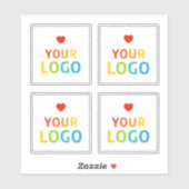 ビジネス澄んロゴラベル防水シール シール (シート)