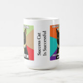 ビジネス猫のマグ コーヒーマグカップ (中央)