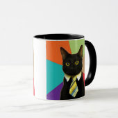 ビジネス猫 マグカップ (正面右)