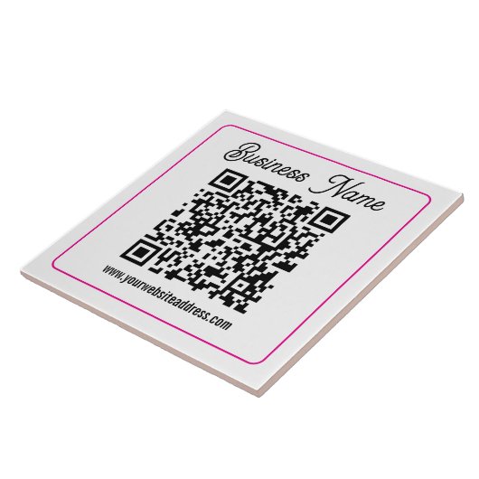 ビジネス用のスキャン可能なQRコードを即座に作成 タイル (側面)