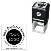 ビジネス用の自己インキング差出人住所スタンプ セルフインキングスタンプ (インサイチュ)