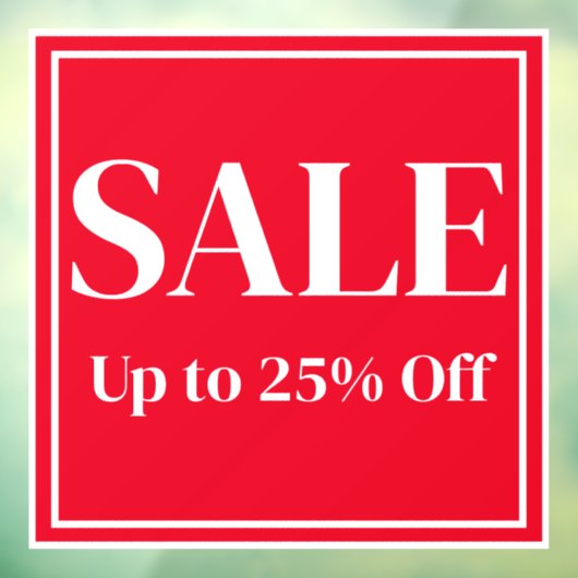 ビジネス用カスタムテキストの販促ウィンドウサイン ウィンドウサイン (シート3)