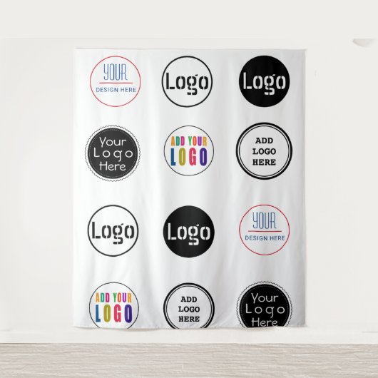 ビジネス用ステップ&リピートバナー タペストリー (正面)