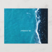 ビジネス用チラシ  : 海の波 チラシ (裏面)