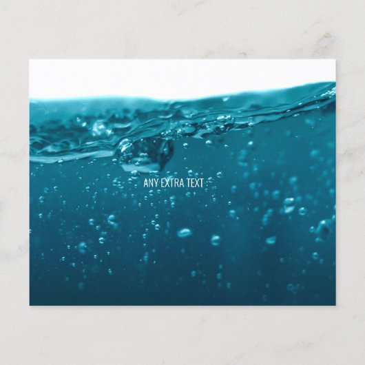 ビジネス用フライヤー:海水 チラシ (裏面)