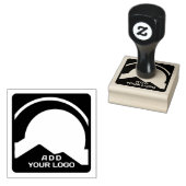 ビジネス用ロゴのカスタム作成 ラバースタンプ (押印)