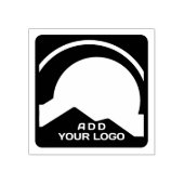 ビジネス用ロゴのカスタム作成 ラバースタンプ (インプリント)