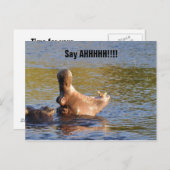 ビジネス用品アポイントメントリマインダ歯科 ポストカード (正面/裏面)