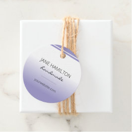 ビジネス用品パープルカスタムラベル フェイバータグ