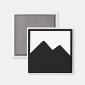 ビジネス用商品用角磁石 マグネット (正面/裏面)