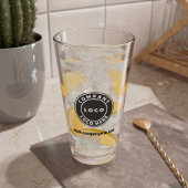 ビジネス用Webサイトとカスタム会社のロゴの追加 タンブラーグラス