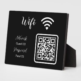 ビジネス用Wifiパスワード表示サイン(オーダーメイド) フォトプラーク