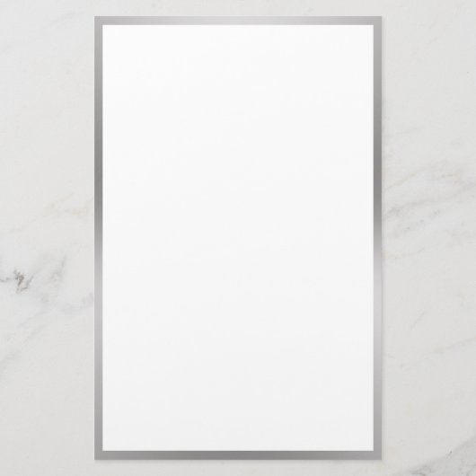 ビジネス白黒とシルバーロゴはこちら 便箋 (裏面)