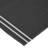 ビジネス白黒会社名テンプレート テーブルクロス (アングル)