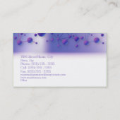 ビジネス科学研究所のエレガントなモダン 名刺 (裏面)