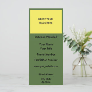 ビジネス空白のカード