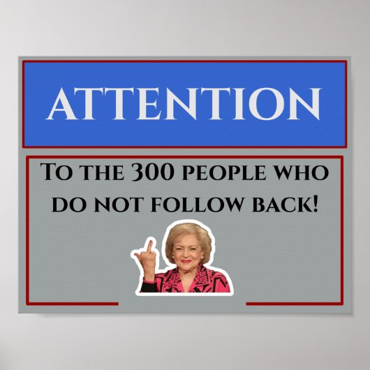 ビジネス空白の署名、文字ポスターの追加または編集 ポスター (正面)