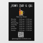 ビジネス窓またはドアのステッカー ウィンドウサイン (シート)