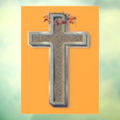 ビジネス窓ステッカー オレンジ背景 ウィンドウサイン (シート3)