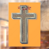 ビジネス窓ステッカー オレンジ背景 ウィンドウサイン (シート2)