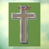 ビジネス窓ステッカー 緑の背景 ウィンドウサイン (シート3)