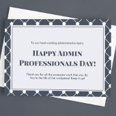 ビジネス管理専門職の日 ポストカード