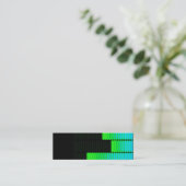 ビジネス細いカードの上のそれを回して下さい スキニー名刺 (スタンド正面)