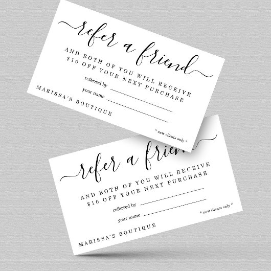 ビジネス紹介カードお友達カードを参照 名刺