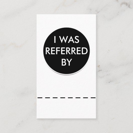 ビジネス紹介カードテンプレート 紹介カード (正面)