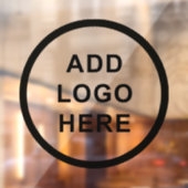 ビジネス組織のイベントロゴをパーソナライズする ウィンドウサイン (シート2)