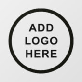 ビジネス組織のイベントロゴをパーソナライズ ウィンドウサイン (シート)