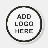 ビジネス組織イベントロゴをパーソナライズする マグネット (正面)