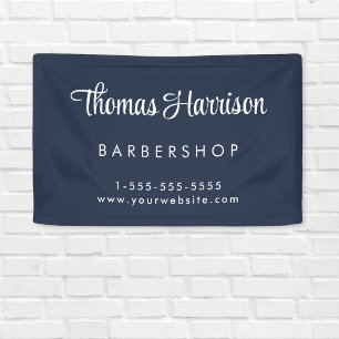 ビジネス署名スクリプトブループロモーション 横断幕