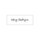 ビジネス署名「カッシブ」名スクリプトテンプレート セルフインキングスタンプ (デザイン)