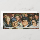 ビジネス職業，ヴィンテージ愛国心 (正面/裏面)