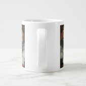 ビジネス職業，ヴィンテージ愛国心 ジャンボコーヒーマグカップ (裏面)