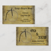 ビジネス自転車修理か個人的なカード 名刺 (正面/裏面)