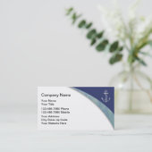 ビジネス航海のカード 名刺 (スタンド正面)